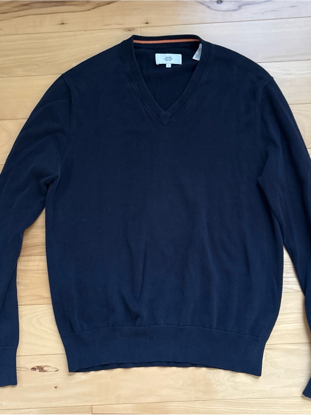Jack Spade Bleecker Street New York Men's Navy V-Neck Sweater Size L  Classic